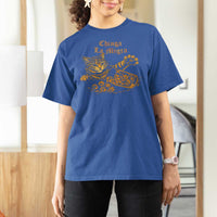 Chinga La Migra T Shirt For Women Retro Protest Subtle FDT Cat Meme