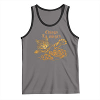 Chinga La Migra Tank Top Retro Protest Subtle FDT Cat Meme