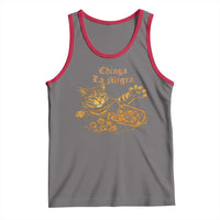Chinga La Migra Tank Top Retro Protest Subtle FDT Cat Meme