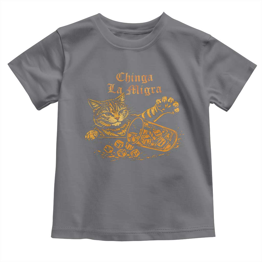 Chinga La Migra Toddler T Shirt Retro Protest Subtle FDT Cat Meme
