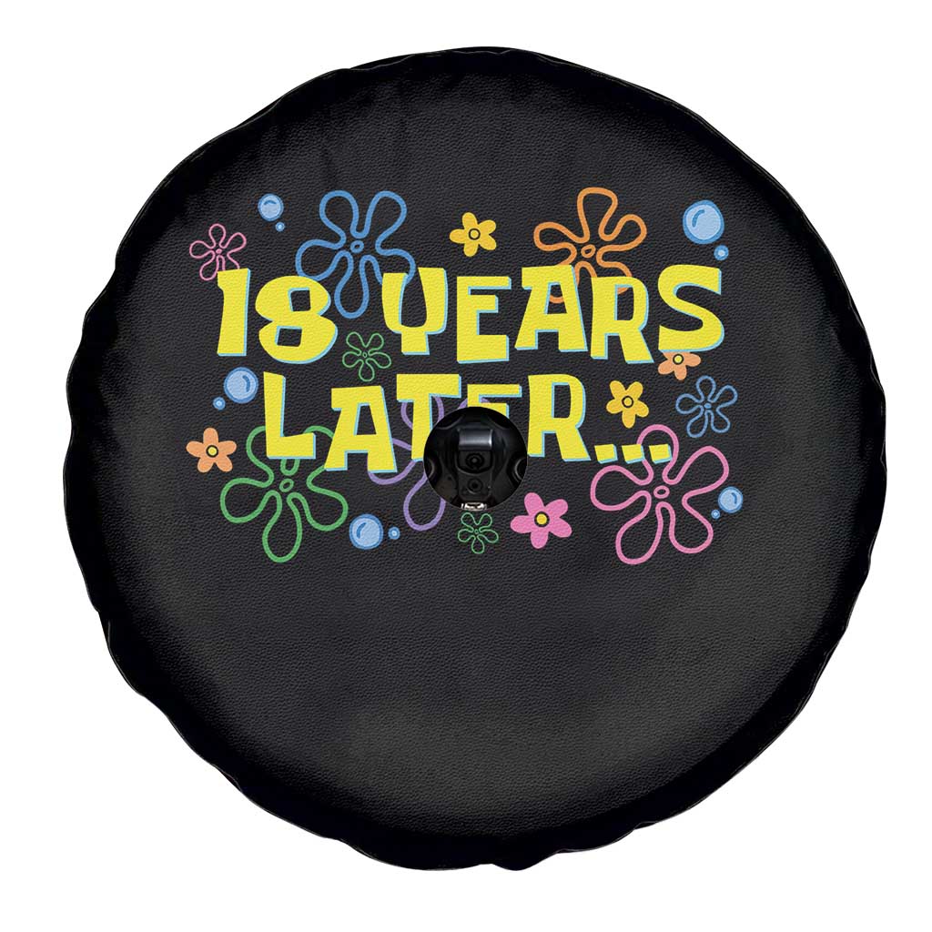 18 Years Later 18th Birthday Spare Tire Cover Eighteen Party Funny Meme