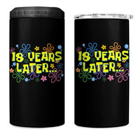 18 Years Later 18th Birthday 4 in 1 Can Cooler Tumbler Eighteen Party Funny Meme