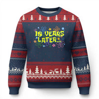18 Years Later 18th Birthday Ugly Christmas Sweater Eighteen Party Funny Meme