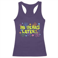 18 Years Later 18th Birthday Racerback Tank Top Eighteen Party Funny Meme