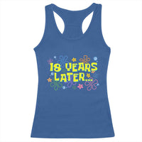 18 Years Later 18th Birthday Racerback Tank Top Eighteen Party Funny Meme