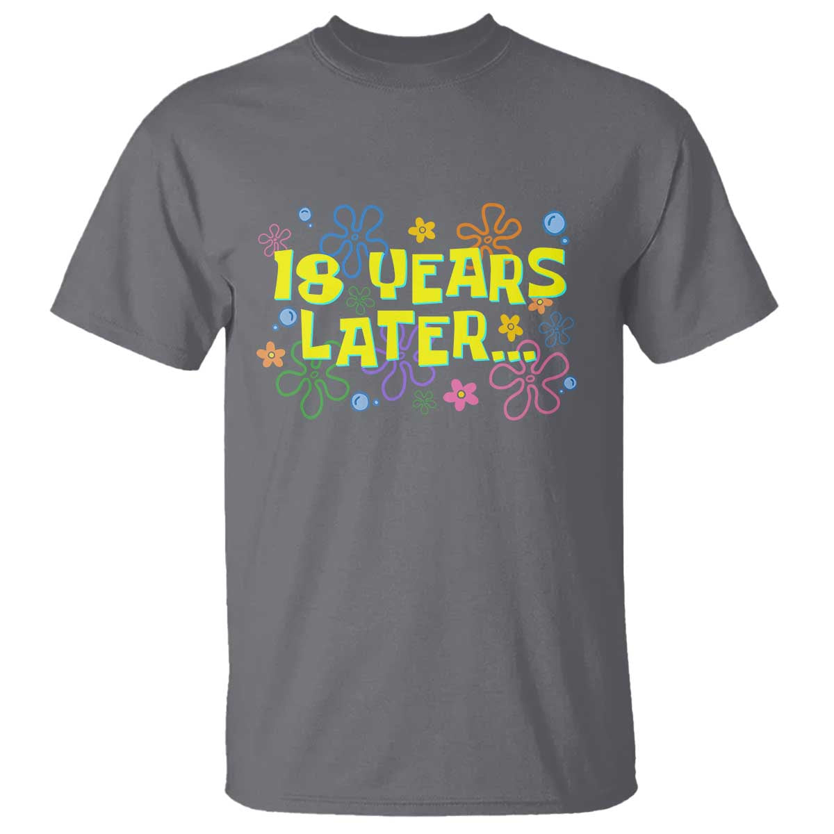 18 Years Later 18th Birthday T Shirt Eighteen Party Funny Meme