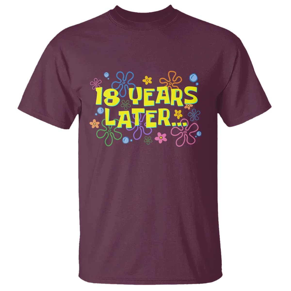 18 Years Later 18th Birthday T Shirt Eighteen Party Funny Meme