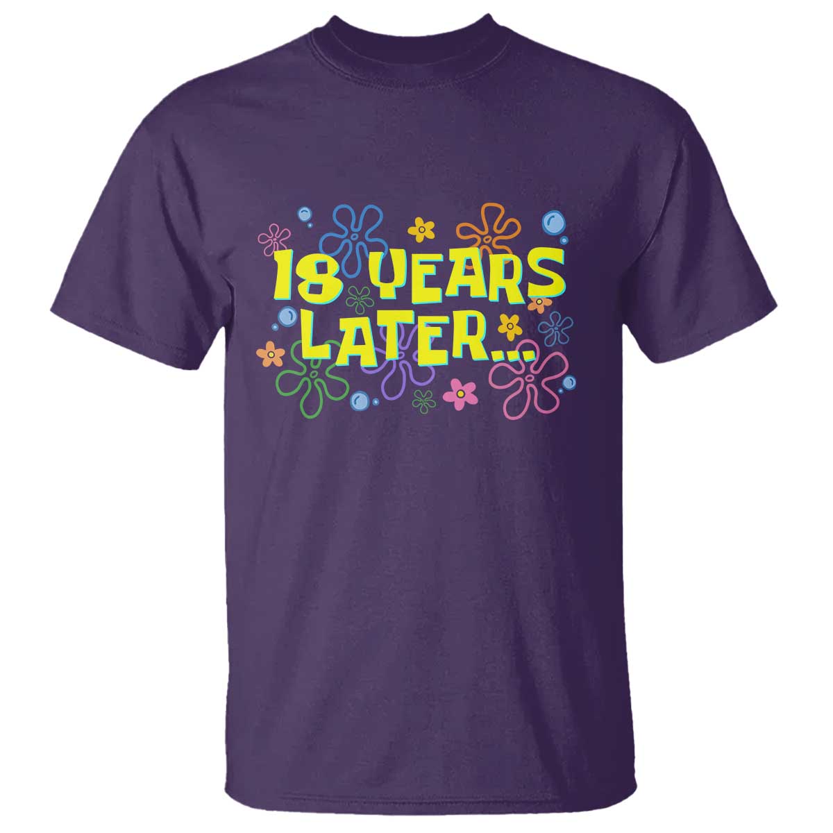 18 Years Later 18th Birthday T Shirt Eighteen Party Funny Meme