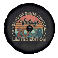 Vintage 2008 18th Birthday Gifts Spare Tire Cover Limited Edition 18 Year Old Bday