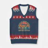 Vintage 2008 18th Birthday Gifts V-Neck Knit Sweater Vest Limited Edition 18 Year Old Bday