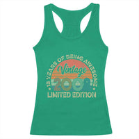 Vintage 2008 18th Birthday Gifts Racerback Tank Top Limited Edition 18 Year Old Bday