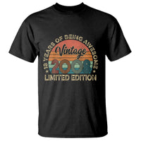 Vintage 2008 18th Birthday Gifts T Shirt Limited Edition 18 Year Old Bday