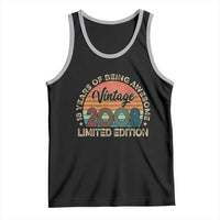Vintage 2008 18th Birthday Gifts Tank Top Limited Edition 18 Year Old Bday