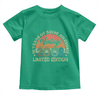 Vintage 2008 18th Birthday Gifts Toddler T Shirt Limited Edition 18 Year Old Bday