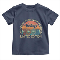 Vintage 2008 18th Birthday Gifts Toddler T Shirt Limited Edition 18 Year Old Bday