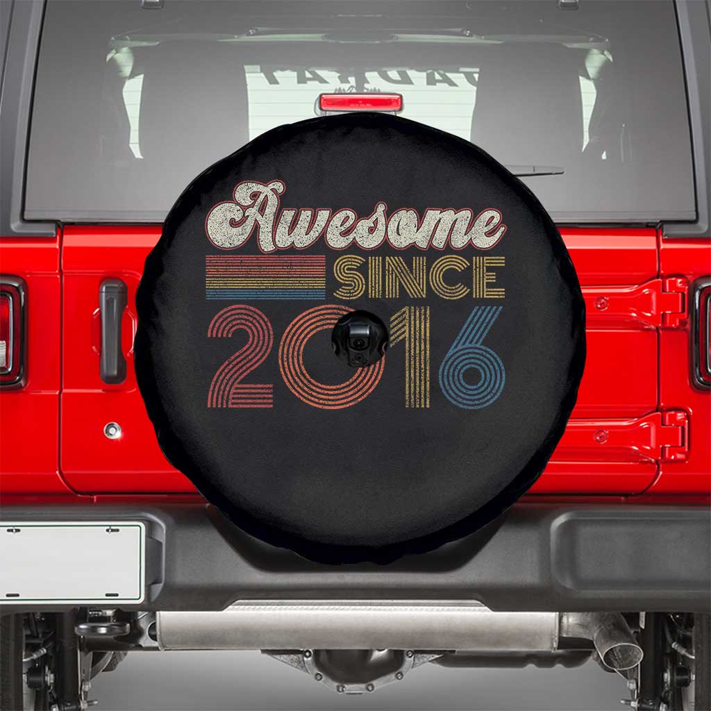 Awesome Since 2016 Spare Tire Cover 10yr Bday Son Boy Funny 10th 10 Year Old Birthday