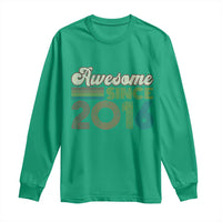 Awesome Since 2016 Long Sleeve Shirt 10yr Bday Son Boy Funny 10th 10 Year Old Birthday