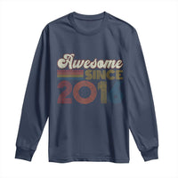 Awesome Since 2016 Long Sleeve Shirt 10yr Bday Son Boy Funny 10th 10 Year Old Birthday
