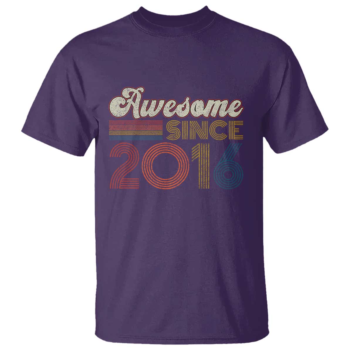 Awesome Since 2016 T Shirt 10yr Bday Son Boy Funny 10th 10 Year Old Birthday