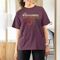 Awesome Since 2016 T Shirt For Women 10yr Bday Son Boy Funny 10th 10 Year Old Birthday