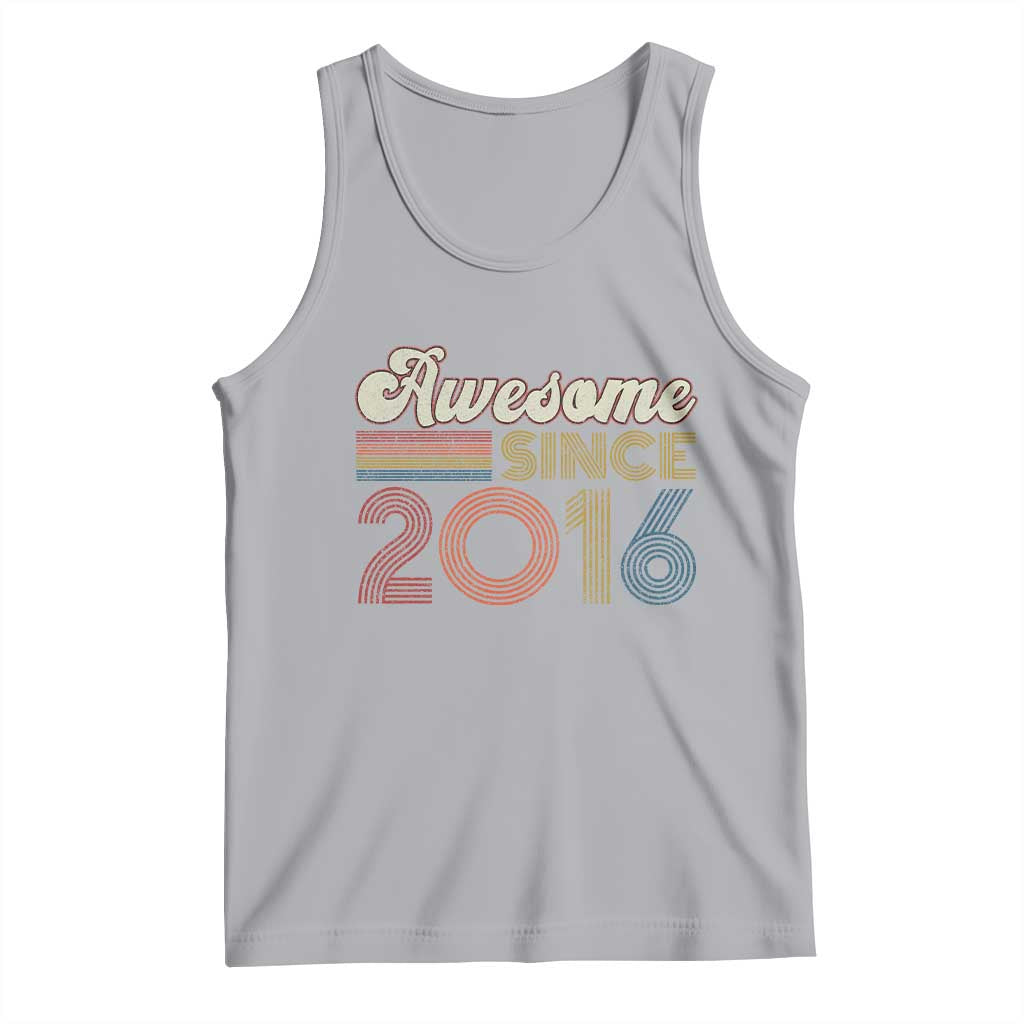 Awesome Since 2016 Tank Top 10yr Bday Son Boy Funny 10th 10 Year Old Birthday