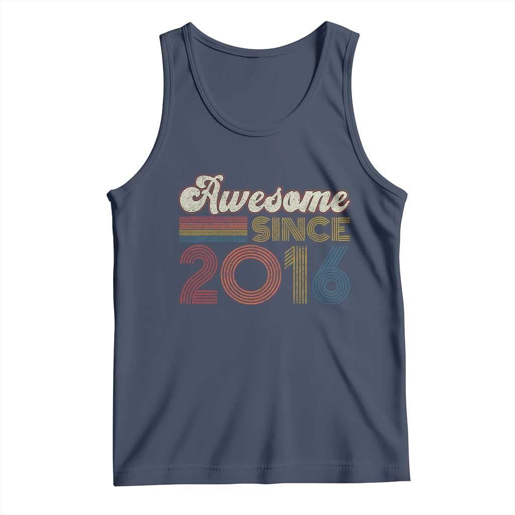 Awesome Since 2016 Tank Top 10yr Bday Son Boy Funny 10th 10 Year Old Birthday