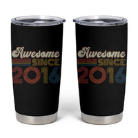 Awesome Since 2016 Tumbler Cup 10yr Bday Son Boy Funny 10th 10 Year Old Birthday