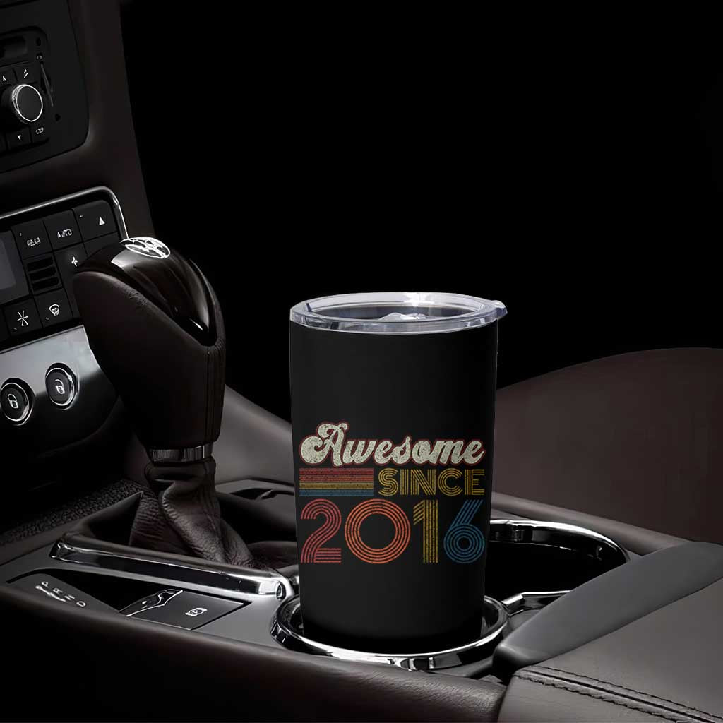 Awesome Since 2016 Tumbler Cup 10yr Bday Son Boy Funny 10th 10 Year Old Birthday