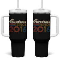 Awesome Since 2016 Tumbler With Handle 10yr Bday Son Boy Funny 10th 10 Year Old Birthday