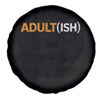 Happy 18th Birthday Spare Tire Cover Funny Adultish 18 Year Old Bday Gifts