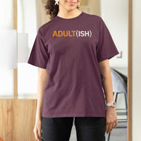 Happy 18th Birthday T Shirt For Women Funny Adultish 18 Year Old Bday Gifts