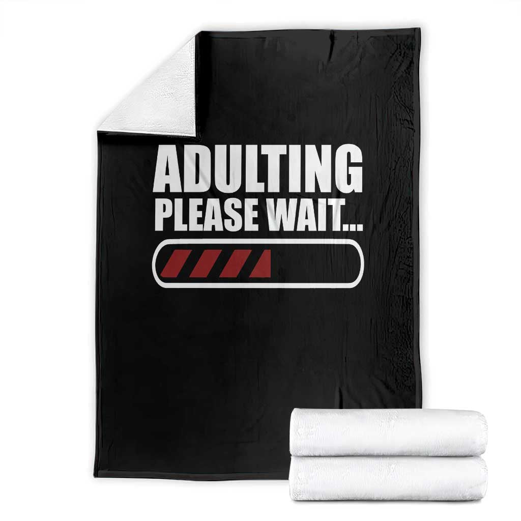 Happy 18th Birthday Throw Blanket Adulting Please Wait Loading 18 Year Old Bday Gifts