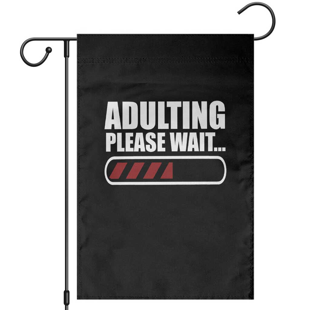 Happy 18th Birthday Garden Flag Adulting Please Wait Loading 18 Year Old Bday Gifts