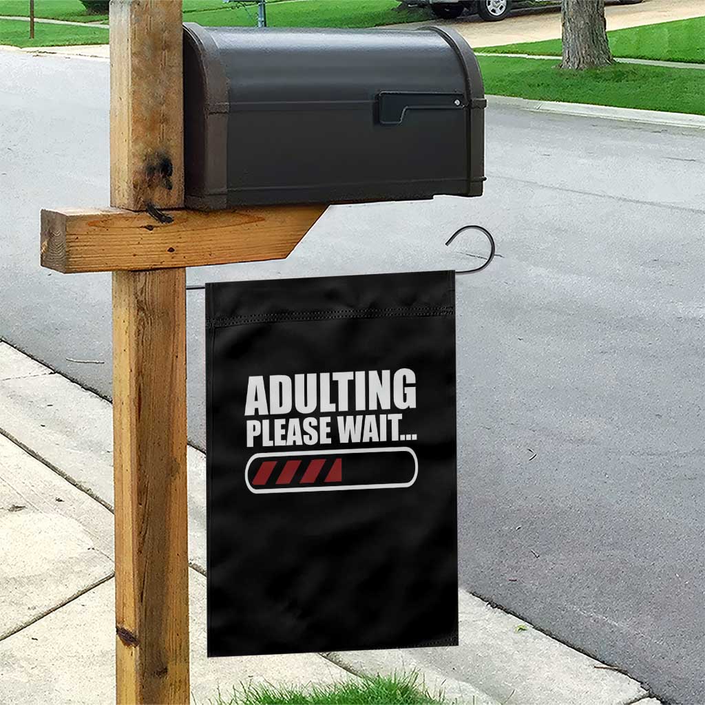 Happy 18th Birthday Garden Flag Adulting Please Wait Loading 18 Year Old Bday Gifts