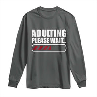 Happy 18th Birthday Long Sleeve Shirt Adulting Please Wait Loading 18 Year Old Bday Gifts