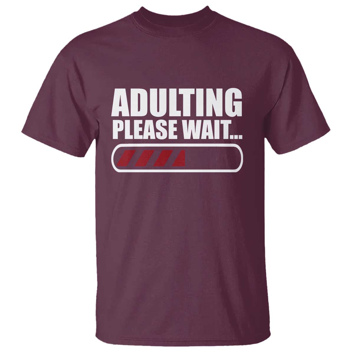 Happy 18th Birthday T Shirt Adulting Please Wait Loading 18 Year Old Bday Gifts