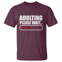 Happy 18th Birthday T Shirt Adulting Please Wait Loading 18 Year Old Bday Gifts