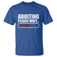 Happy 18th Birthday T Shirt Adulting Please Wait Loading 18 Year Old Bday Gifts