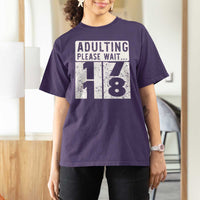 Happy 18th Birthday T Shirt For Women Adulting Please Wait 18 Year Old Bday Gifts
