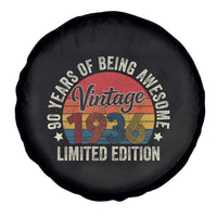 Funny 90th Birthday Spare Tire Cover Vintage 1936 Limited Edition 90 Year Old Bday Gifts