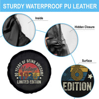 Funny 90th Birthday Spare Tire Cover Vintage 1936 Limited Edition 90 Year Old Bday Gifts