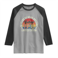 Funny 90th Birthday Raglan Shirt Vintage 1936 Limited Edition 90 Year Old Bday Gifts