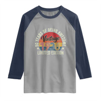Funny 90th Birthday Raglan Shirt Vintage 1936 Limited Edition 90 Year Old Bday Gifts