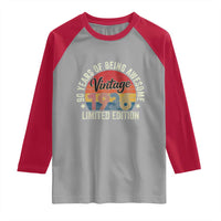 Funny 90th Birthday Raglan Shirt Vintage 1936 Limited Edition 90 Year Old Bday Gifts