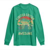 Funny 70th Birthday Long Sleeve Shirt Vintage 1956 Limited Edition 50 Year Old Bday Gifts