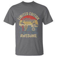 Funny 70th Birthday T Shirt Vintage 1956 Limited Edition 50 Year Old Bday Gifts