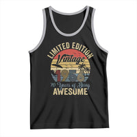 Funny 70th Birthday Tank Top Vintage 1956 Limited Edition 50 Year Old Bday Gifts