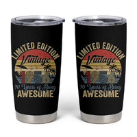 Funny 70th Birthday Tumbler Cup Vintage 1956 Limited Edition 50 Year Old Bday Gifts