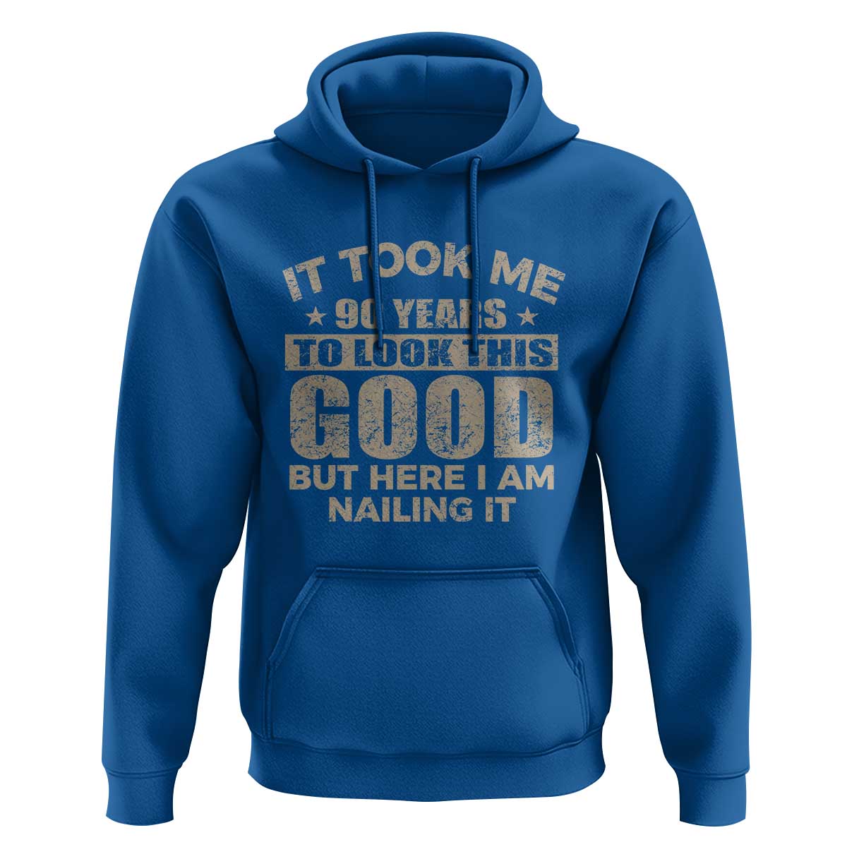 Funny 90th Birthday Hoodie Retro Grandpa Grandma Bday Gift
