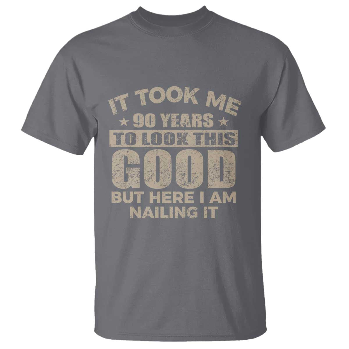 Funny 90th Birthday T Shirt Retro Grandpa Grandma Bday Gift